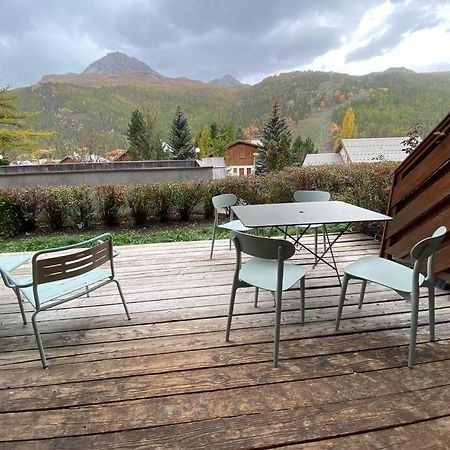 Appartement 4 Pers Grande Terrasse Vue Pistes Ski Saint-Chaffrey Ngoại thất bức ảnh